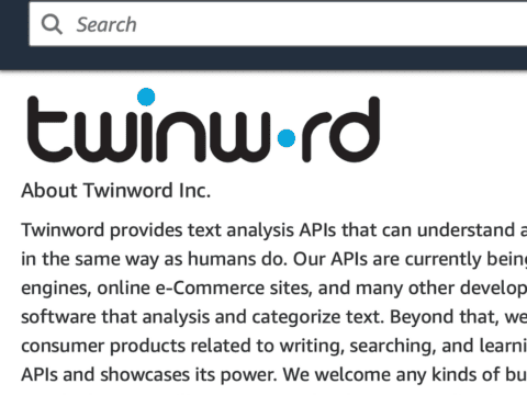 winword APIs Now On AWS Marketplace