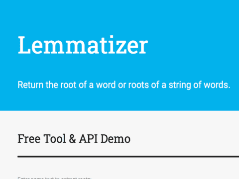 Uses Of Lemmatizer API