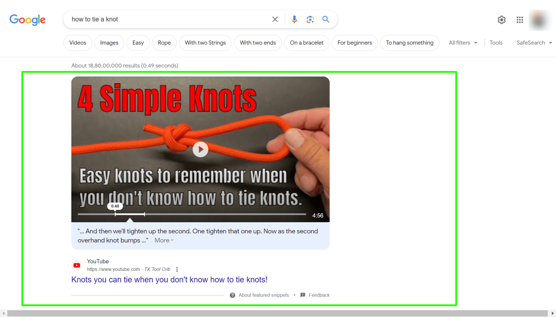 6 Types of Featured Snippets With Examples and Ranking Tips